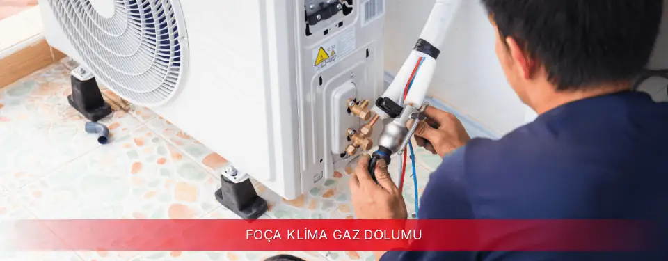 Foça İlçemi Mitsubishi Electric Klima Gaz Dolumu