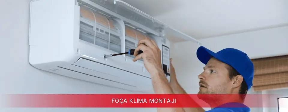 Foça İlçemi Mitsubishi Electric Klima Montajı